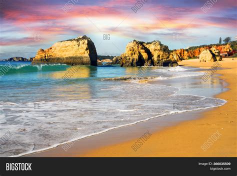 Beach Portimao, Image & Photo (Free Trial) | Bigstock