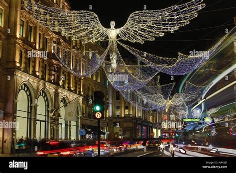 Oxford Street Christmas Lights Stock Photos & Oxford Street Christmas ...