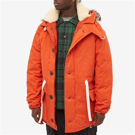 Nigel Cabourn Everest Parka Orange | END. (IE)