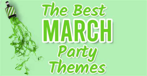 22 March Party Themes (That you'll love to celebrate) | Parties Made Personal