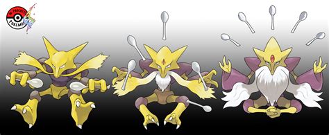 In-Progress Pokemon Evolutions | #063.5 - Abra are solitary creatures ...