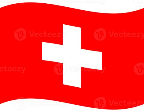 Switzerland flag wave. Swiss flag. Flag of Switzerland 27292105 PNG