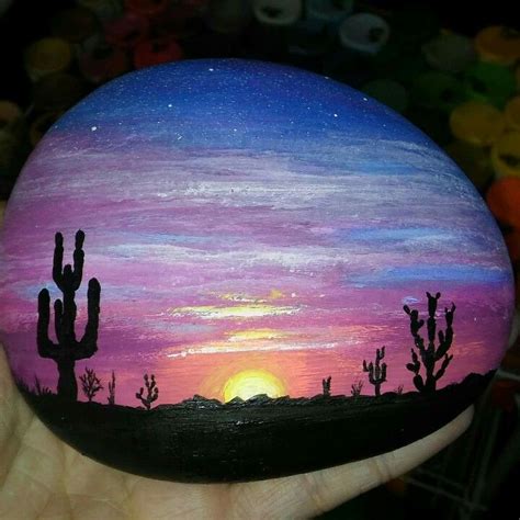 Sunset Pictures To Paint On Rocks – Warehouse of Ideas