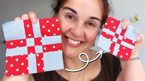 How to Change the Size of a Quilt Block! Make A Block Any Size | How to ...