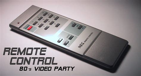 Remote Control 1980s Video Dance Party