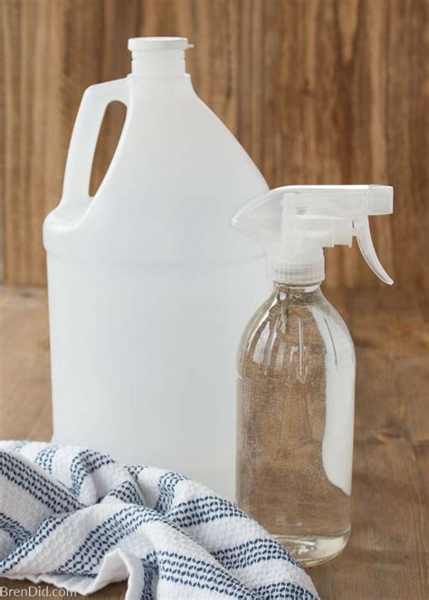 The Ultimate Guide to Cleaning with Vinegar: Green Cleaners 101 - Bren Did