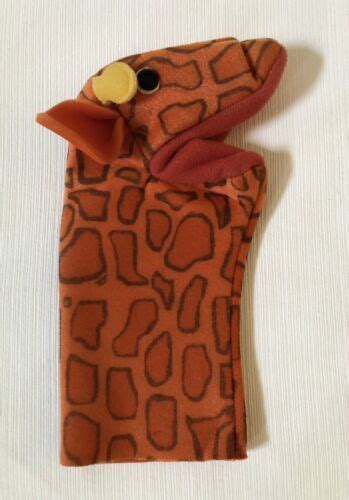 Vintage Baby Einstein Giraffe Hand Puppet | #4661077725