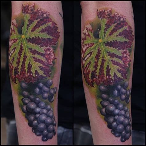 Exotic Grape Tattoo Ideas – thefashiontamer.com