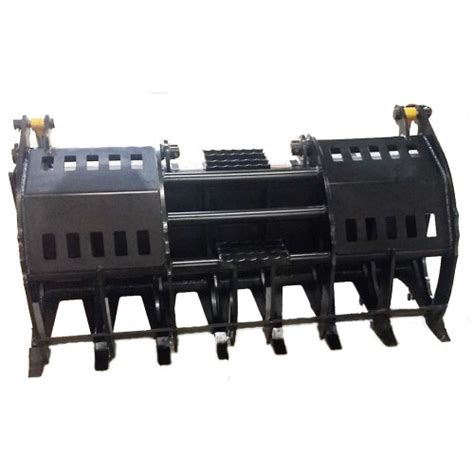 CID Severe Duty Skid Steer Grapple Rake | Skid Steer Solutions