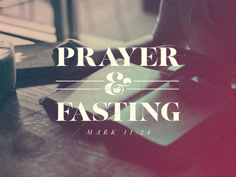 Prayer And Fasting Sermon PowerPoint Template | Clover Media