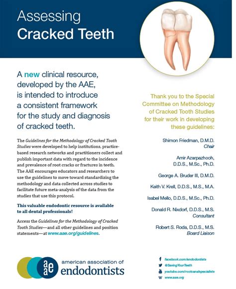 The Guidelines for the Methodology of Cracked Tooth - American ...