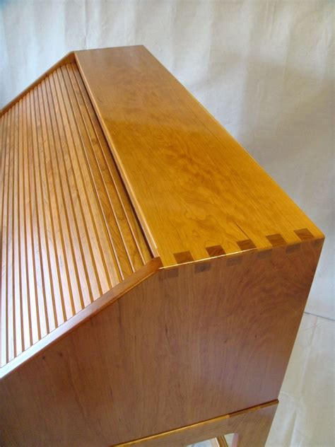 Custom Made Cherry Roll Top Desk by Prokops woodshop | CustomMade.com