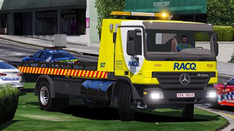 RACQ Queensland tow truck/flatbed - GTA5-Mods.com