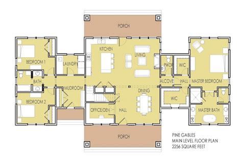 Luxury Ranch Style House Plans with Two Master Suites - New Home Plans ...