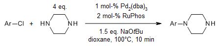 Piperazine synthesis