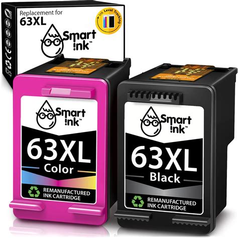 Get remanufactured HP 63 XL Ink Cartridges (2 piece combo) | Smart Ink