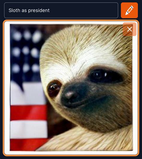 President sloth Blank Template - Imgflip