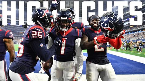 GAME HIGHLIGHTS | Texans vs Cowboys, Week 14 - YouTube