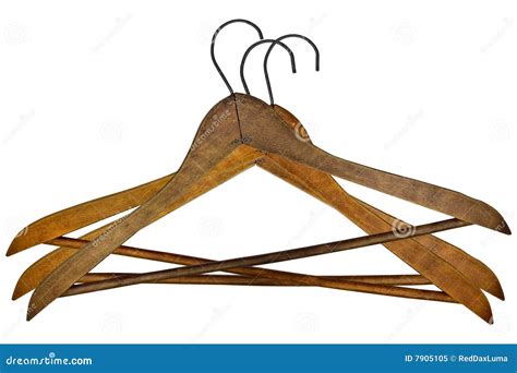 Vintage clothes hangers stock image. Image of yellow, storage - 7905105