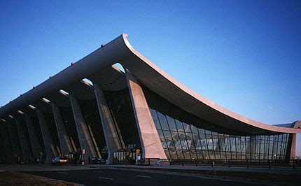 Dulles International Airport Virginia by Eero Saarinen