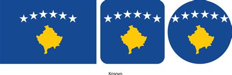 Kosovo flag, vector illustration 5148674 Vector Art at Vecteezy