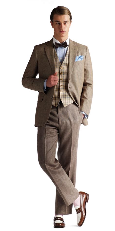 Great Gatsby Men's Fashion & Brooks Brothers Clothing | Gatsby mens ...