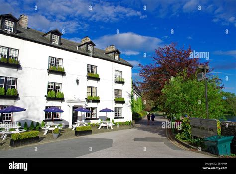 The Swan Hotel & Spa, Newby Bridge, Lake District, Cumbria, England, UK Stock Photo - Alamy