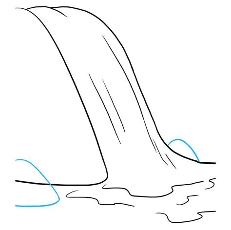 How to Draw a Waterfall - Really Easy Drawing Tutorial | Drawing tutorial easy, Easy drawings ...