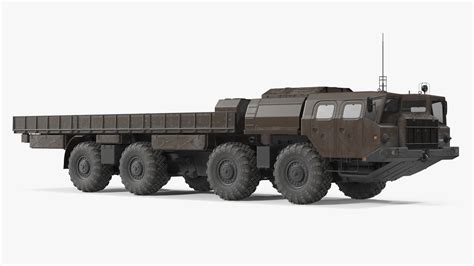 MAZ 7310 Offroad 8x8 Transport Vehicle 3D Model $99 - .3ds .blend .c4d .fbx .max .ma .lxo .obj ...