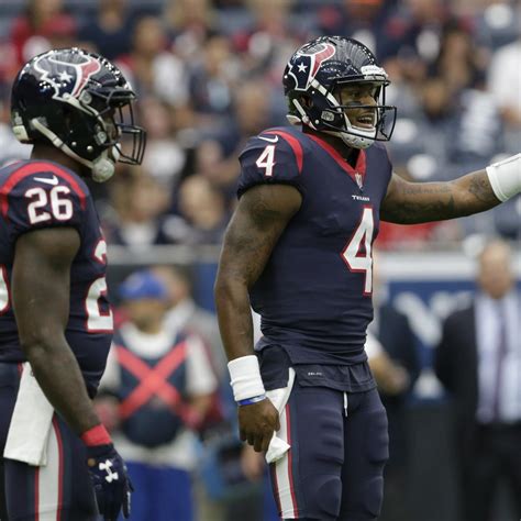 Texans QB Deshaun Watson Comments on Growth During His Rookie Season ...