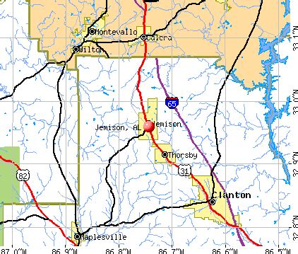 Jemison, Alabama (AL 35085) profile: population, maps, real estate, averages, homes, statistics ...