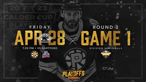 2023 P-Bruins Playoffs: Rd 2 Game 1 | Providence Bruins