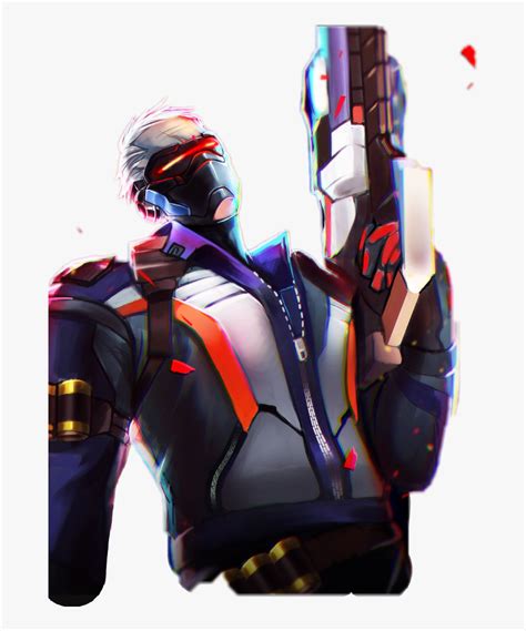 Soldier 76 Fan Art , Png Download - Overwatch For Android 4k ...