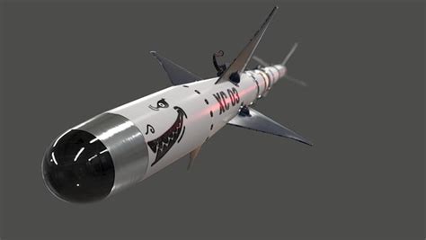 Sidewinder missile model - TurboSquid 1407825