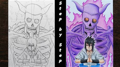 Sasuke Uchiha Susanoo Drawing