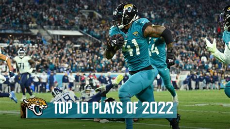 Top 10 Jaguars plays of the 2022 Season | NFL Highlights | Jacksonville ...