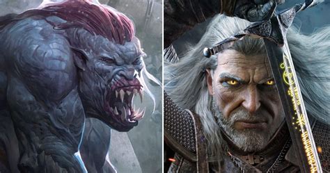 The Witcher: 10 Monsters Not Seen In The Netflix Series