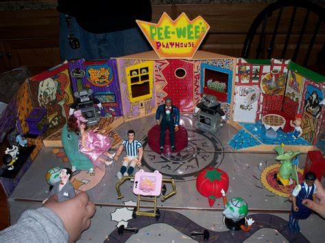 Pee Wee's Playhouse playset by windycitydiva, via Flickr | Pee wee's playhouse, Funky eclectic ...