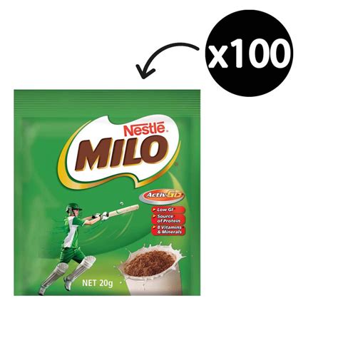 Nestle Milo Sachets 20g Carton 100 | Winc