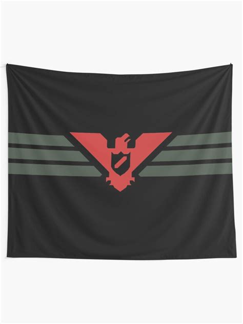 "Arstotzka Flag" Wall Tapestry by PatchDynamics | Redbubble