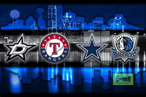 Dallas Sports Poster, Dallas Cowboys, Dallas Stars, Texas Rangers, Dal ...