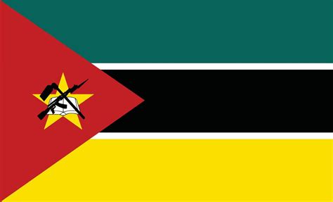 Mozambique Flag Design 17299558 Vector Art at Vecteezy