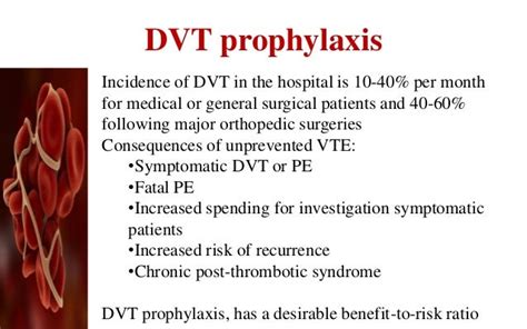 Thromboprophylaxis in orthopedic surgery