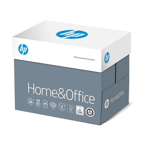 HP Home & Office A4 Printer Paper 80gsm - Box of 5 Reams - Office Point