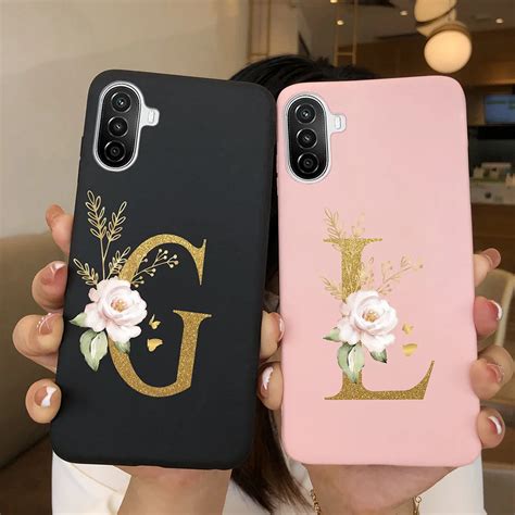 Soft-Cover-For-Huawei-Nova-Y70-Case-MGA-LX9-Flower-Letters-TPU-Silicone-Black-Cases-For.jpg