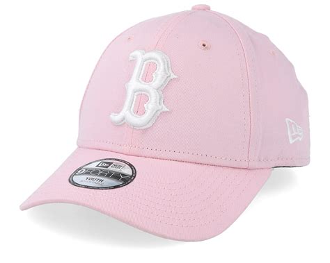 Kids Boston Red Sox League Essential 9Forty Pink/White Adjustable - New ...