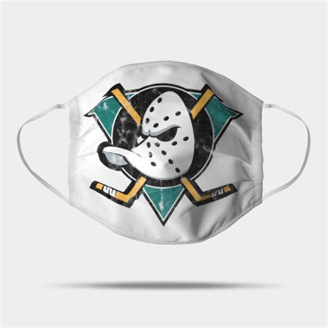 Mighty Ducks Logo - Mighty Ducks - Mask | TeePublic