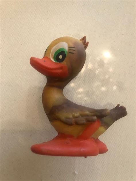 Vintage Rubber Duck Toy - Etsy