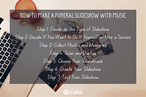 How to Make a Funeral Slideshow With Music: Step-By-Step | Cake Blog