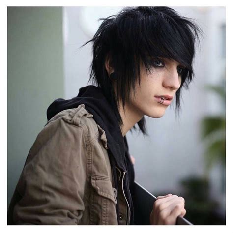 40 Cool Emo Hairstyles For Guys - Creative Ideas | Emo hair, Emo ...